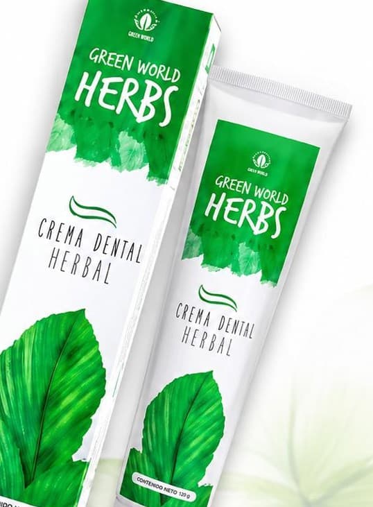 Green World Herbs — Crema Dental