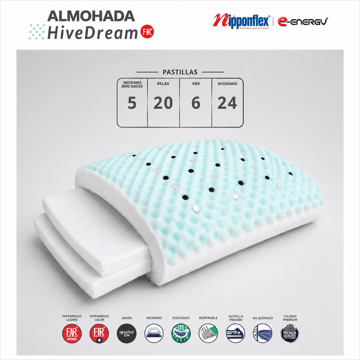 Almohada Hive Dream Soft NG